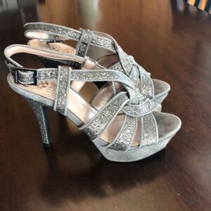 Elegant Gray Glitter Women's